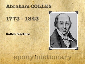 Abraham Colles (1773 – 1843) 340