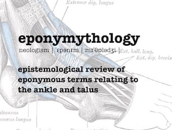 eponymythology ankle talus injuries 340 2